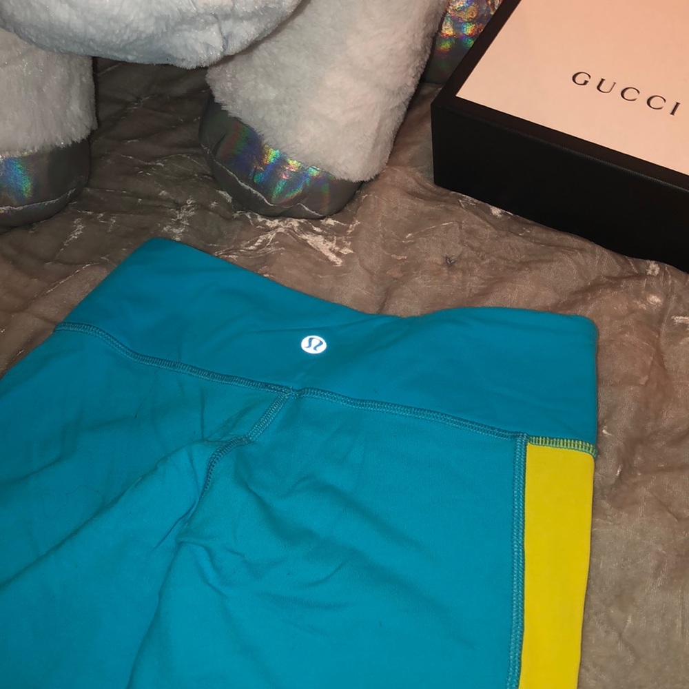 Blue Neon Lululemon Leggings😇💙🦋